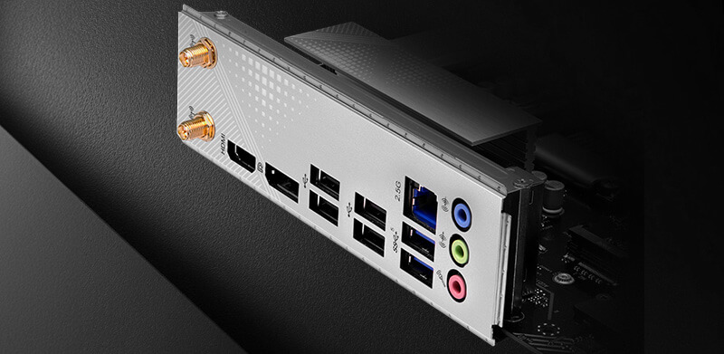 Pre-Installed IO Shield